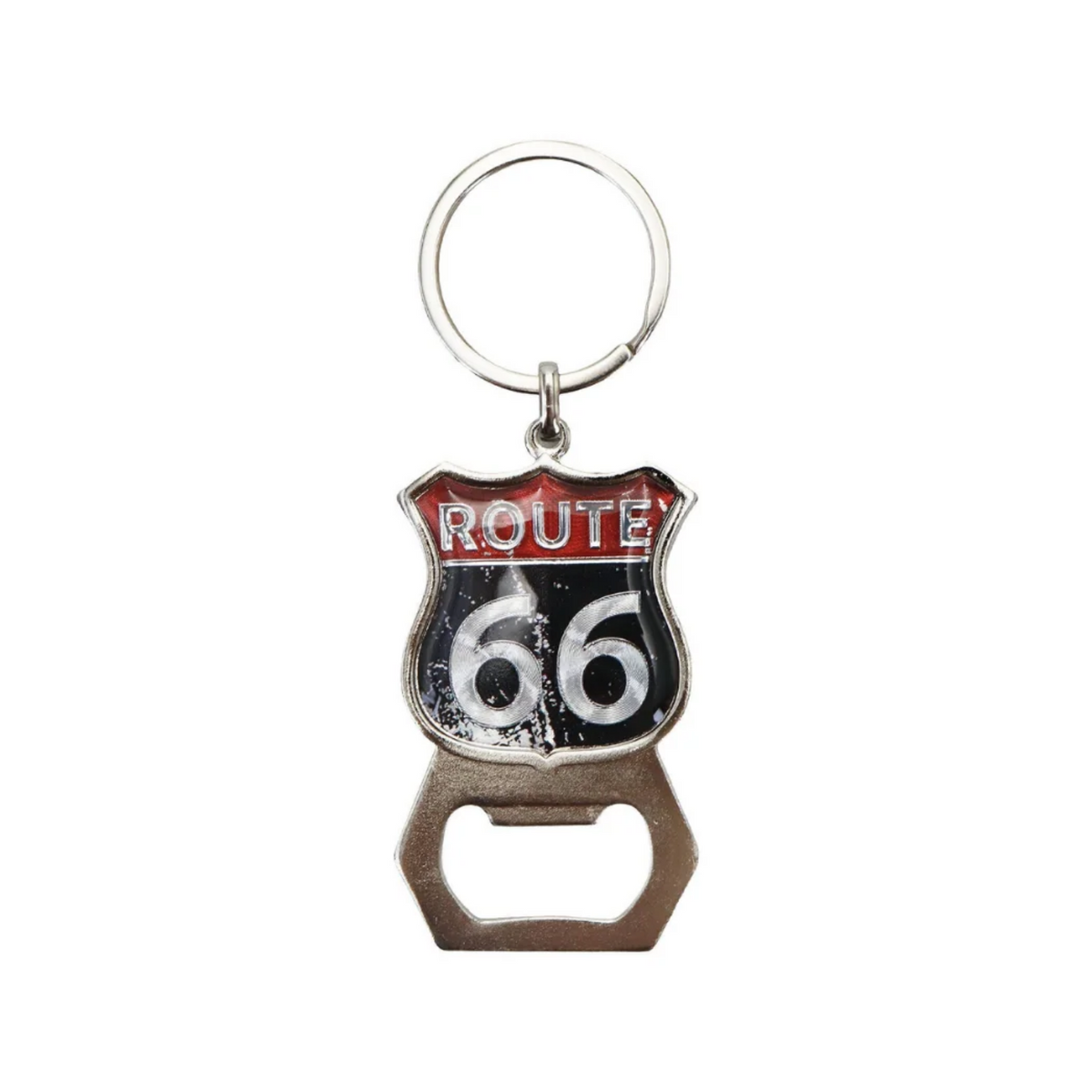 Historic Route 66 Variety Bottle Opener Key Chain