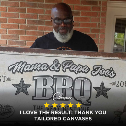 Personalized Bar and Grill Sign