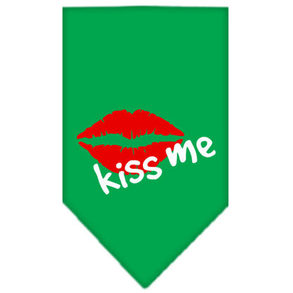 “Kiss Me” Cotton Pet Bandana from As You Wish Apparel – Dog Love Bandana