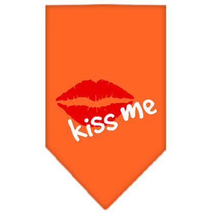 “Kiss Me” Cotton Pet Bandana from As You Wish Apparel – Dog Love Bandana