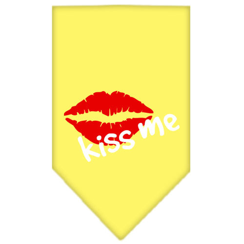 “Kiss Me” Cotton Pet Bandana from As You Wish Apparel – Dog Love Bandana