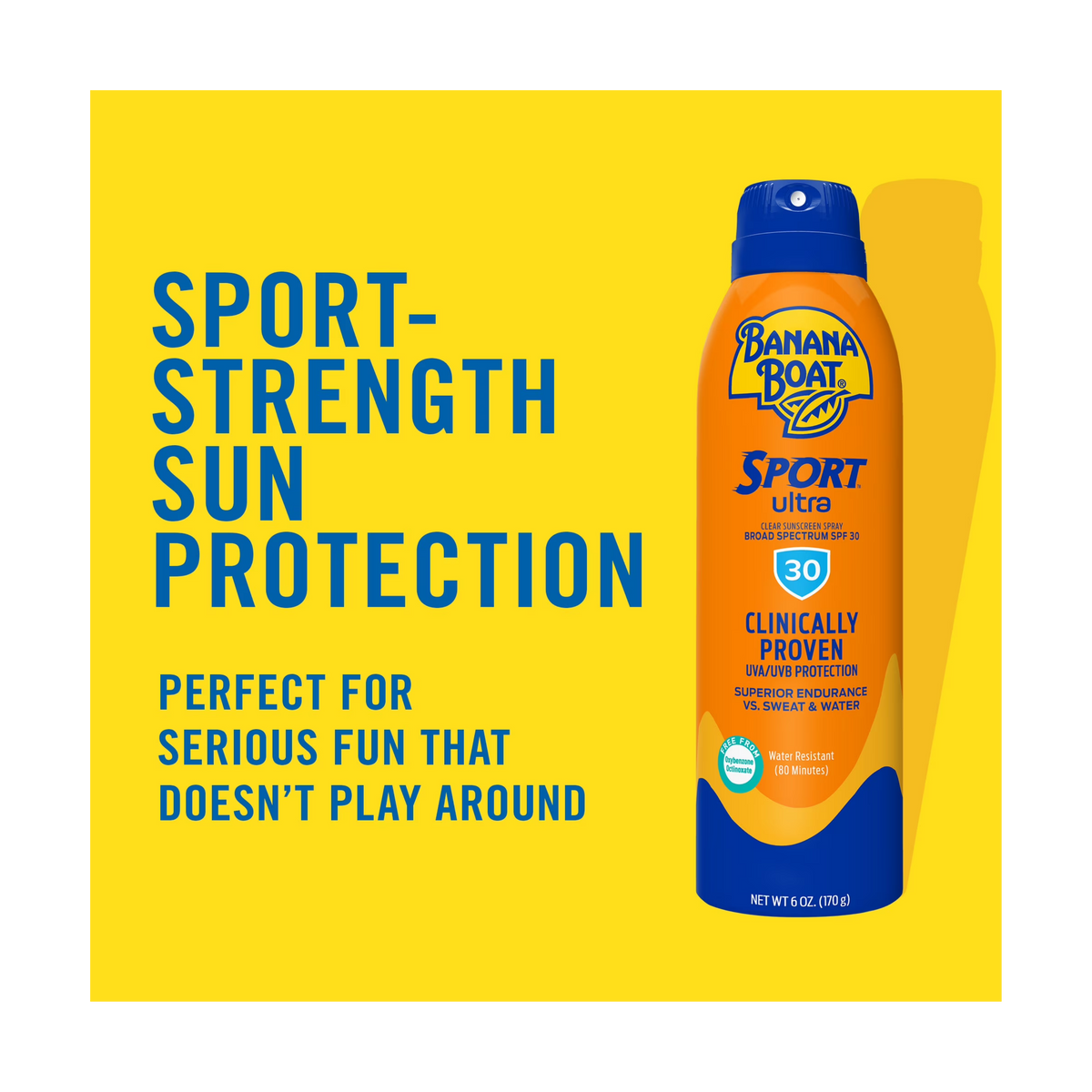 Banana Boat Sport Ultra SPF 30 Sunscreen Spray – 1.8 oz
