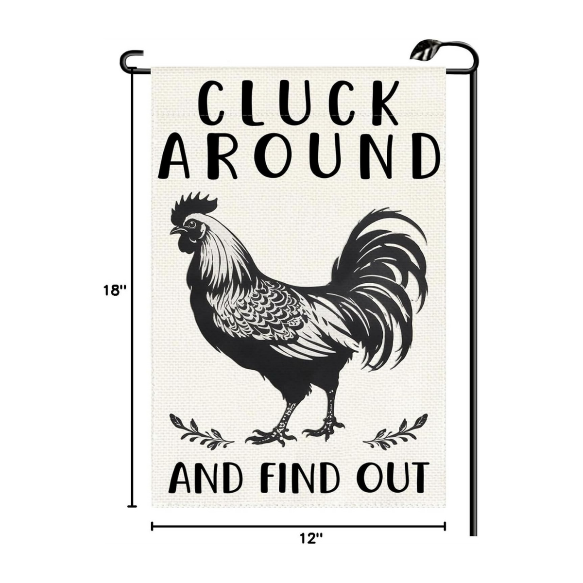 Cluck Around and Find Out — Add Some Farmhouse Humor to Your Yard!